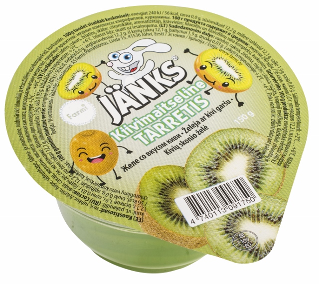 Jänks kiwi flavoured jelly